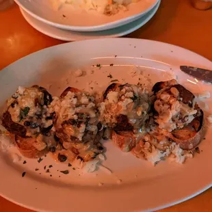 a plate of food on a table