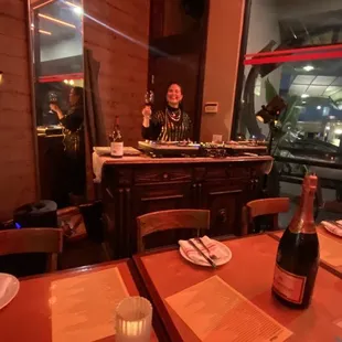 Cheers to the chef