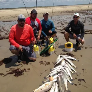 Everyone limited out on trout!