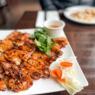 Grilled lemongrass chicken