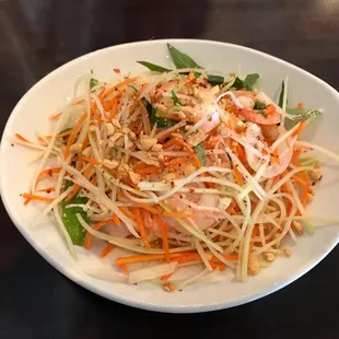 Papaya Salad w/Shrimp