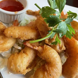 Deep Fried Prawns