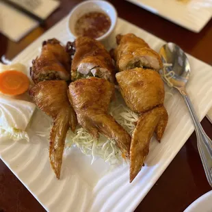 a plate of food