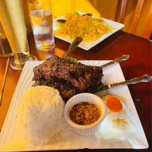 steak, food