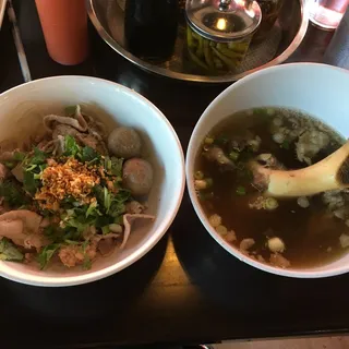 3. Beef & Meatballs Noodles