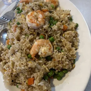 Shrimp fried rice