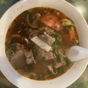 Pho #1.  Pho with beef.
