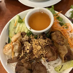 Bun Thit Nuong Cha Gio