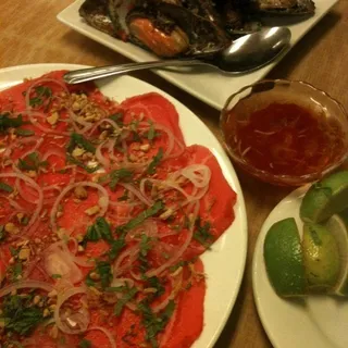 Home Style Garlic Mussels