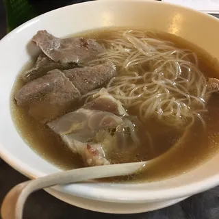 6. Rare Steak and Tendon