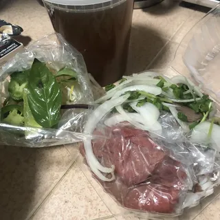 14. Rare Steak, Well Done Flank and Lean Brisket