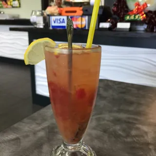 Strawberry Lemonade Soda