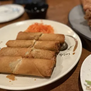 Deep fried egg rolls