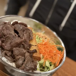 Bbq beef vermicelli