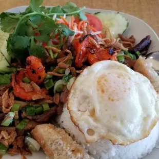 Combination Plate! Definitely not a bad entre. You get the best of all usual types of meat and such. I'll come back again :)