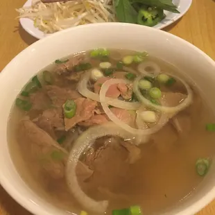 Pho 104 - Small brisket Pho noodle soup.
