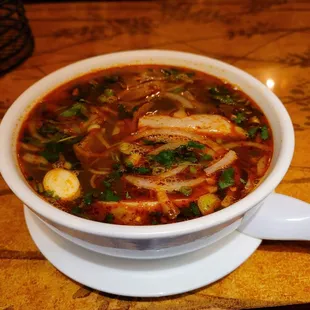 Central Lemongrass Noodle Soup (Bún Bò Huê)