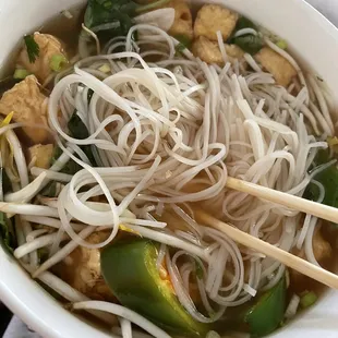 Tofu Noodle Soup