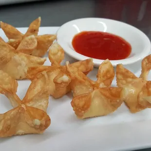Crab cheese wonton