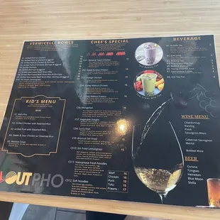 Back Menu