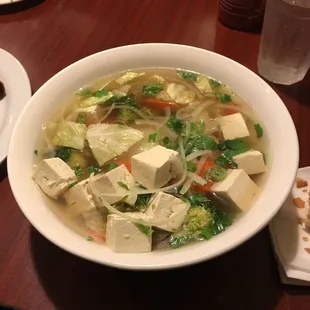 Crispy Tofu Pho