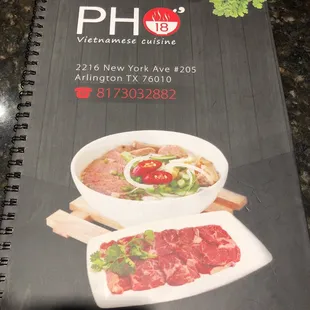 ramen and noodles, menu