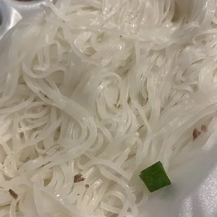 Hairs in noodles