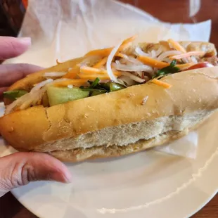 Veggie banh mi