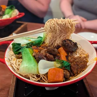 Flying Noodles