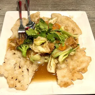 Number 86, fried rice noodles. Perfect all the time!