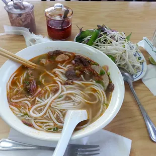 Bun Bo Hue. I forgot to snap picture before ivdug in.