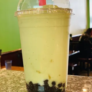 Avocado Smoothie with Tapioca Pearls