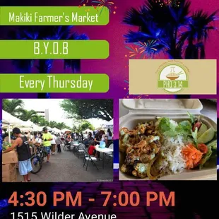  a variety of food items