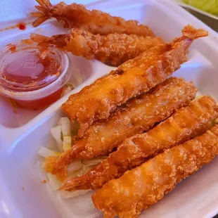 Shrimp tempura