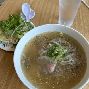 Pho thai  24. Noodle Soup with Rare Beef