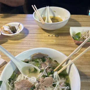 Beef noodle soup. So good!!