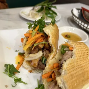 Lemongrass Chicken Banh Mi