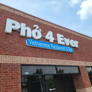 the front of a pharmacy