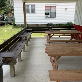 Front covered patio