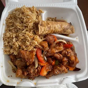 Extra spicy general chicken