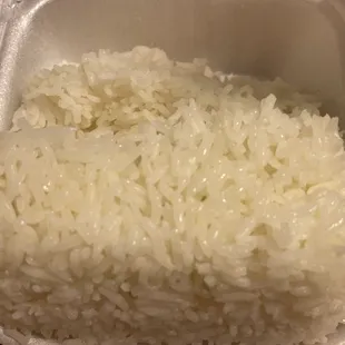 Side steamed rice