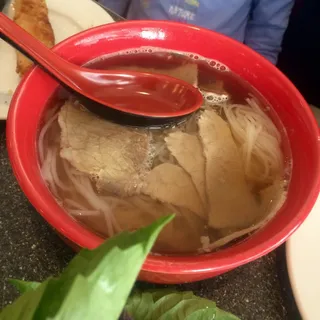 Well Done Flank Noodle Soup