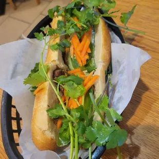 Bahn MI with grilled pork