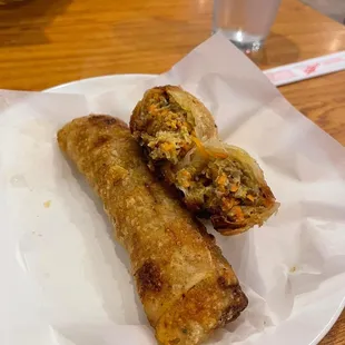 a plate of food on a table