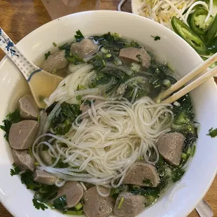 Meatball pho