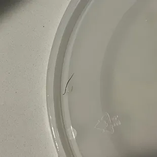 found a hair on meat in my leftover to-go pho