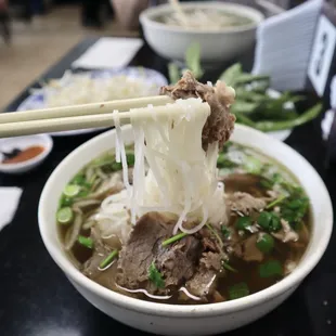 5. Pho Tai Chin (Rare Steak, Well-Done Brisket)