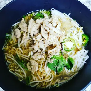 Chicken noodle pho