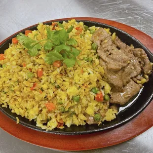Steak fried rice