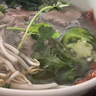 Pho steak